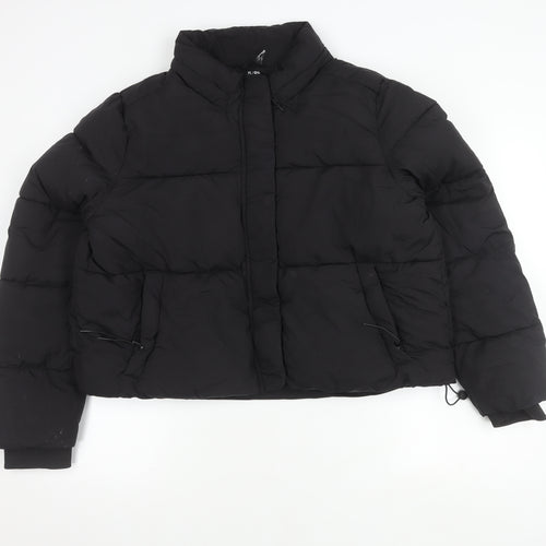 Cotton On Women's Black XL Puffer Jacket Winter