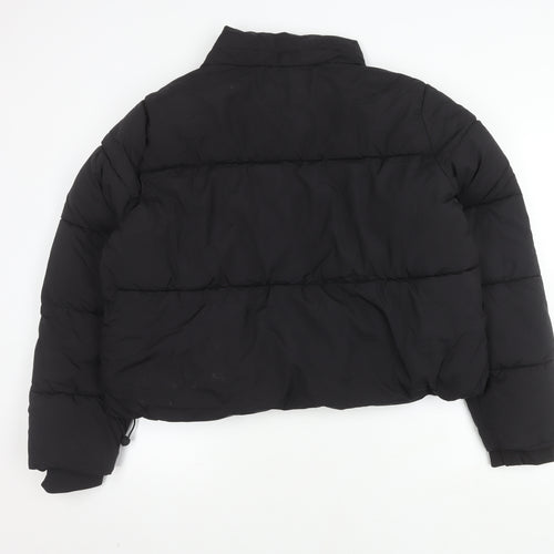 Cotton On Women's Black XL Puffer Jacket Winter