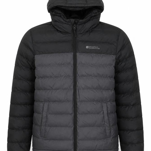 Mountain Warehouse Men's Black Puffer Jacket XS