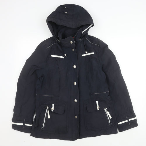 Gerry Weber Women's Black Parka Jacket Size 10
