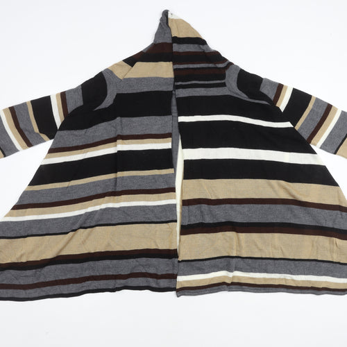 Art and Soul Women's Multicoloured XL Open Front Cardigan