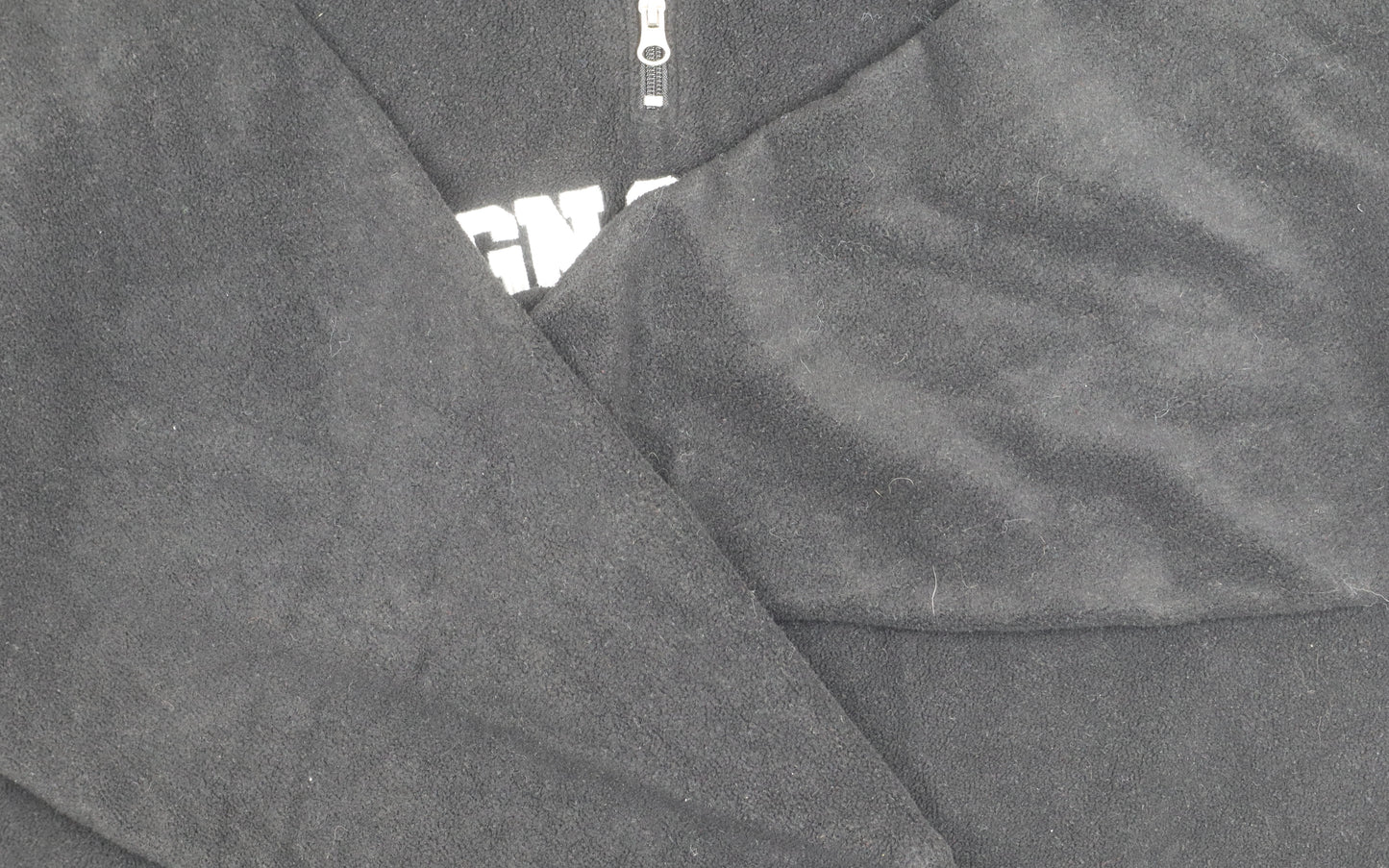 Boohoo Women's Black Full Zip Sweatshirt Size 16