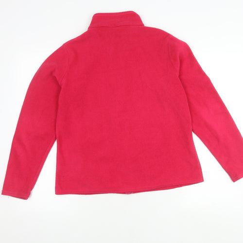 Marks and Spencer Women’s Pink Fleece Jacket Size 16