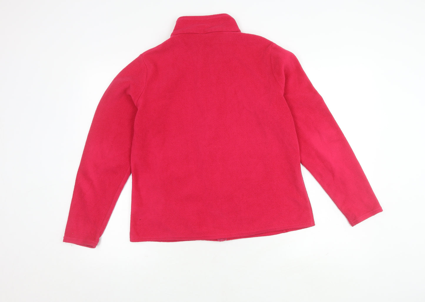 Marks and Spencer Women’s Pink Fleece Jacket Size 16