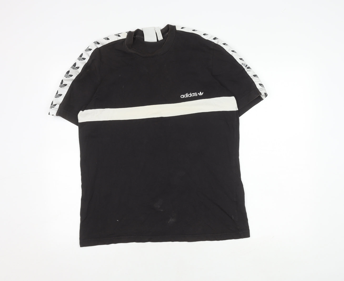 Adidas Men’s Black Crew Neck T-Shirt - Size M