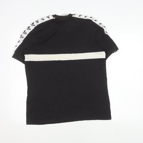 Adidas Men’s Black Crew Neck T-Shirt - Size M