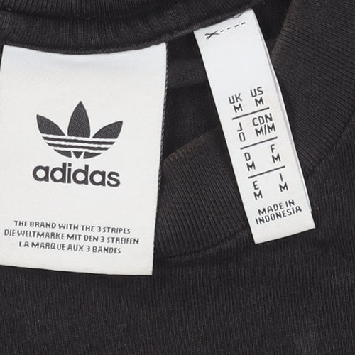 Adidas Men’s Black Crew Neck T-Shirt - Size M