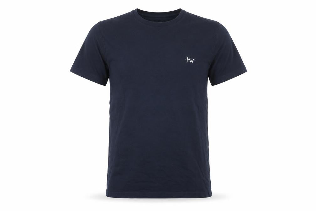 Front view of Jack Wills Men's Blue XS Classic T-Shirt
