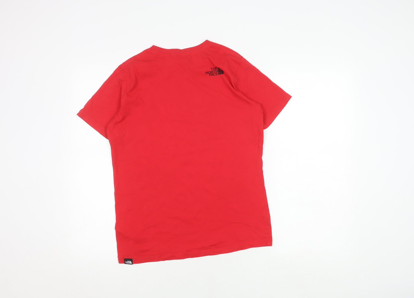 The North Face Boys Red XL T-Shirt with Logo