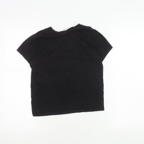 PlayStation Boys Graphic Black T-Shirt 7-8 Years