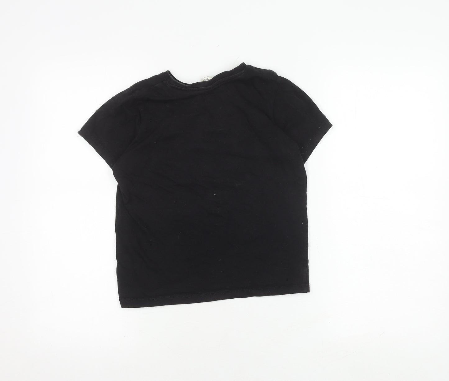 PlayStation Boys Graphic Black T-Shirt 7-8 Years