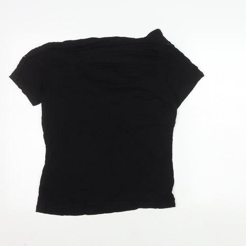 Wallis Women’s Black Cowl Neck Top, Size 18, Viscose