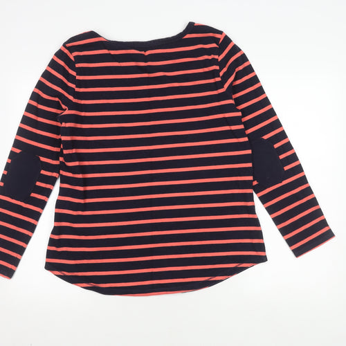 Gap Women's Multicoloured Striped Pullover Jumper L