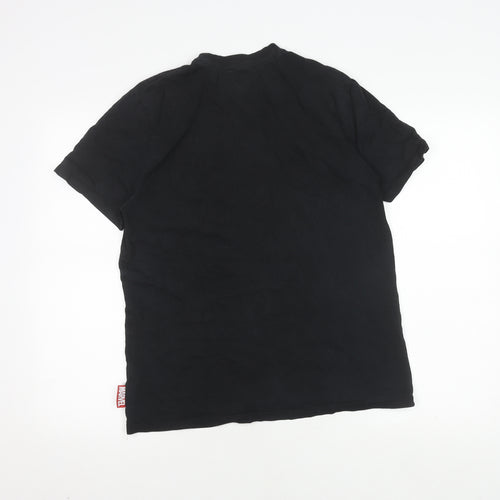 Marvel Men's Black M T-Shirt with Logo