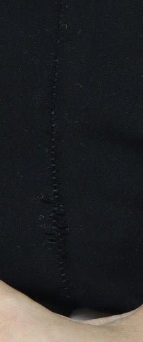 Mango Women's Black Leggings, Size S, Zip Accent