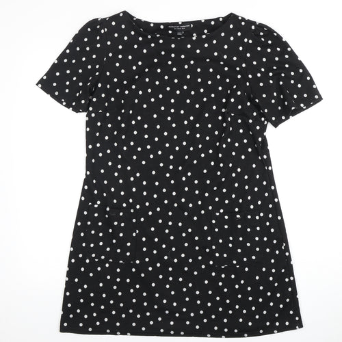 Dorothy Perkins Women's Black Polka Dot Dress Size 12