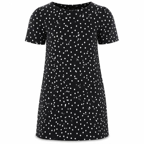 Dorothy Perkins Women's Black Polka Dot Dress Size 12