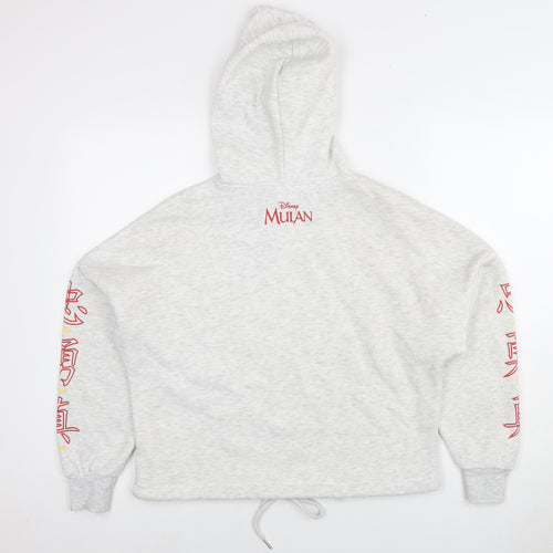 Disney Women’s Grey Mulan XS Hoodie
