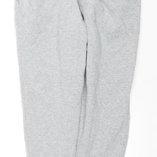 Fila Women's Grey Jogger Trousers, Size S, Elastic Waist