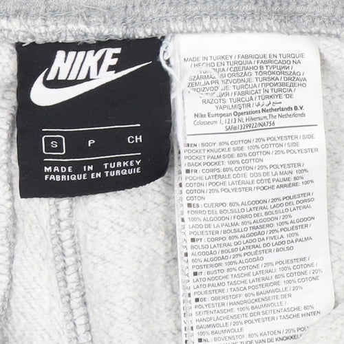 Nike Men's Grey Jogger Trousers S Sportswear