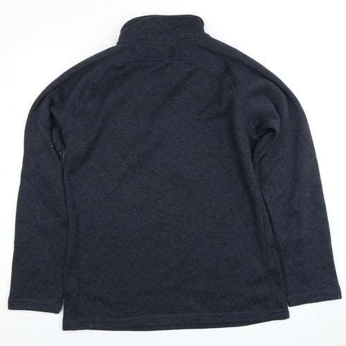 Peter Storm Men's Blue Fleece 1/2 Zip Sweatshirt M