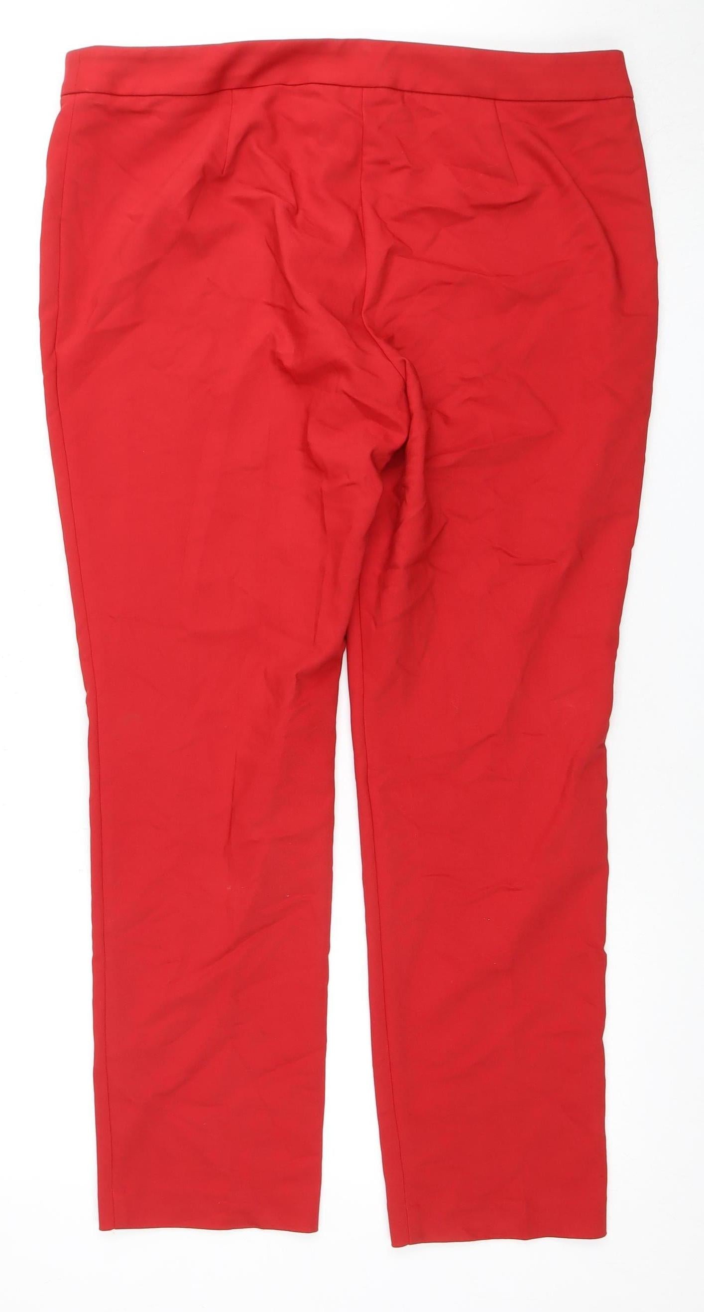 Marks and Spencer Women’s Red Trousers Size 16