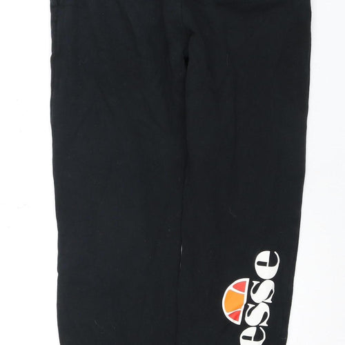 Ellesse Boys Black Jogger Trousers 12-13 Years