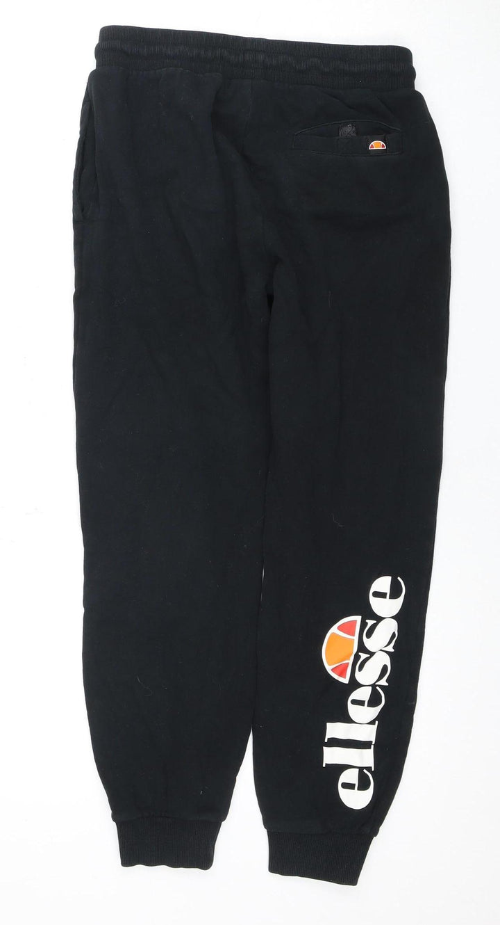 Ellesse Boys Black Jogger Trousers 12-13 Years