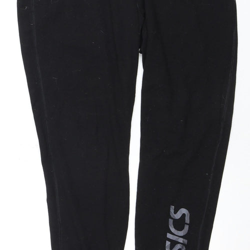 Asics Unisex Black XL Jogger Trousers for Gym