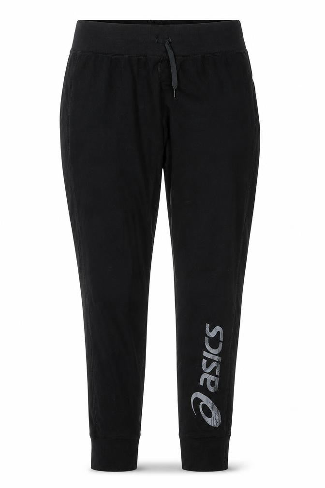 Asics Unisex Black XL Jogger Trousers for Gym