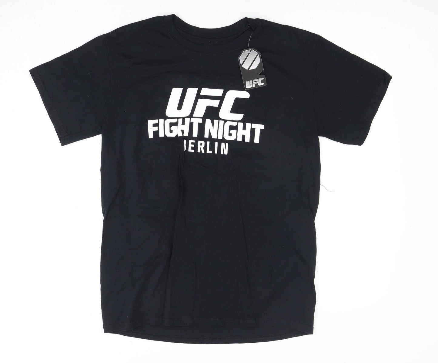 UFC Men’s Black Short Sleeve Sports T-Shirt M