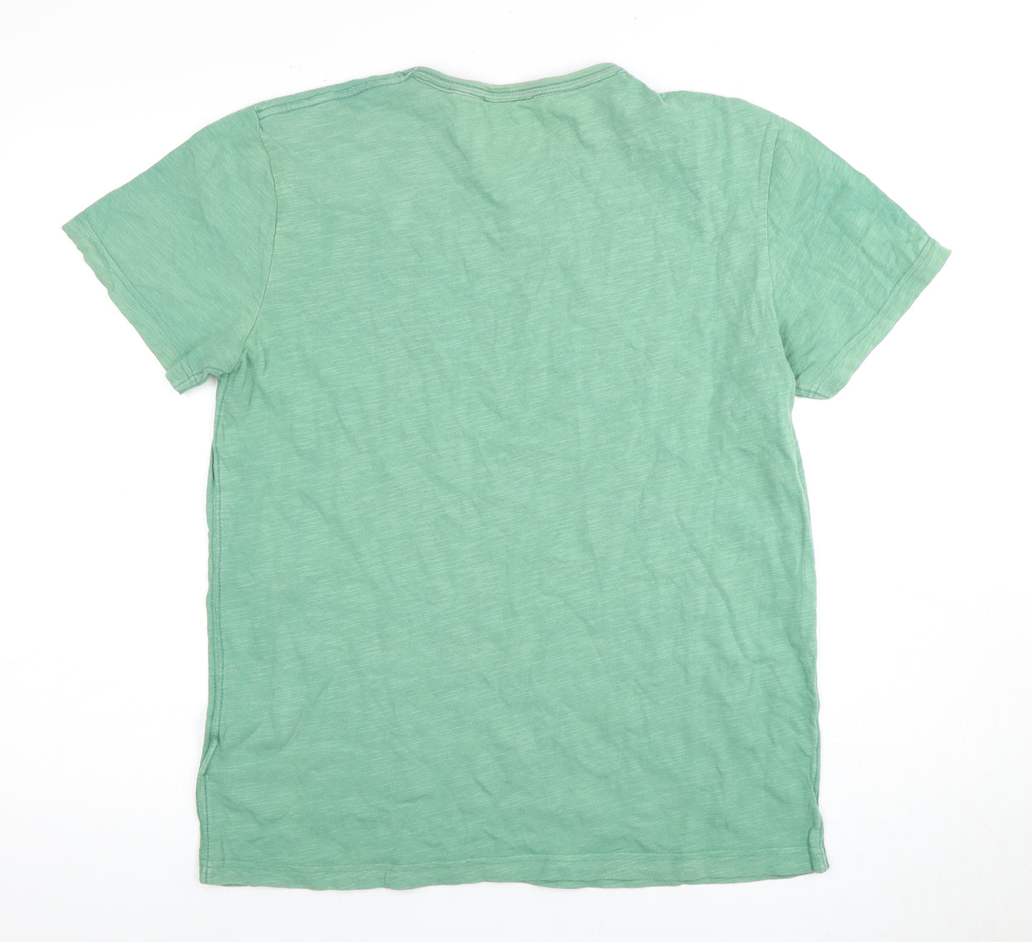 Joules Men's Green Medium Cotton Short Sleeve T-Shirt
