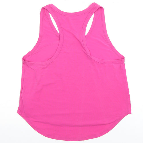 Gap Women's Pink Tank Top, Size S, Racerback, Breathable