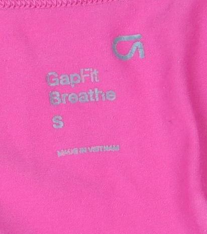 Gap Women's Pink Tank Top, Size S, Racerback, Breathable