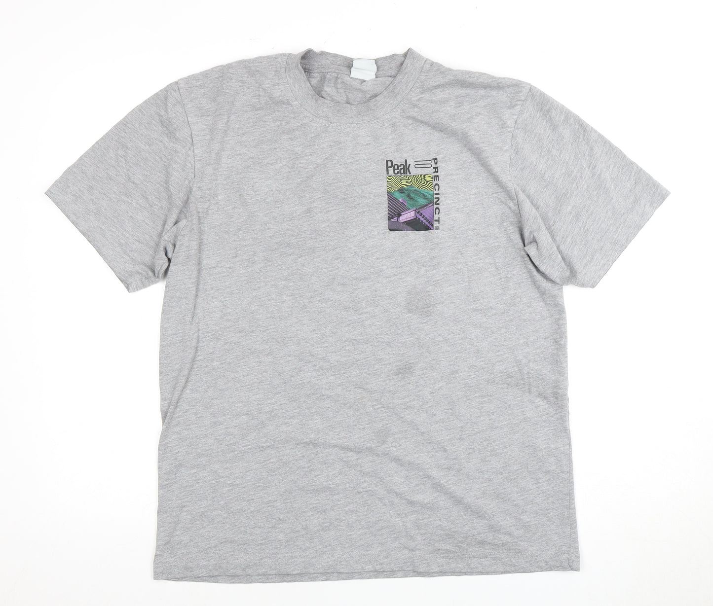 Hiker Babe Men's Grey Graphic Print T-Shirt, Size L