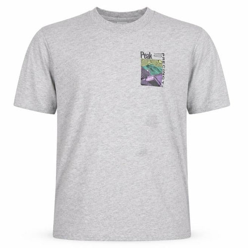 Hiker Babe Men's Grey Graphic Print T-Shirt, Size L