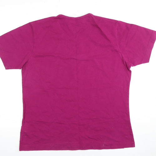 Kustom Kit Unisex Purple 14 T-Shirt, 100% Cotton Casual