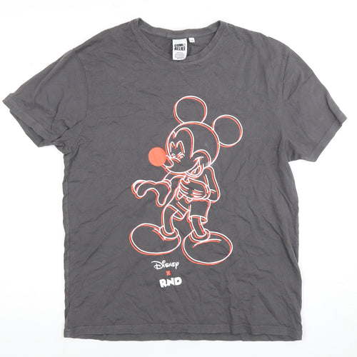 Comic Relief Disney Mickey Mouse Grey XS T-Shirt