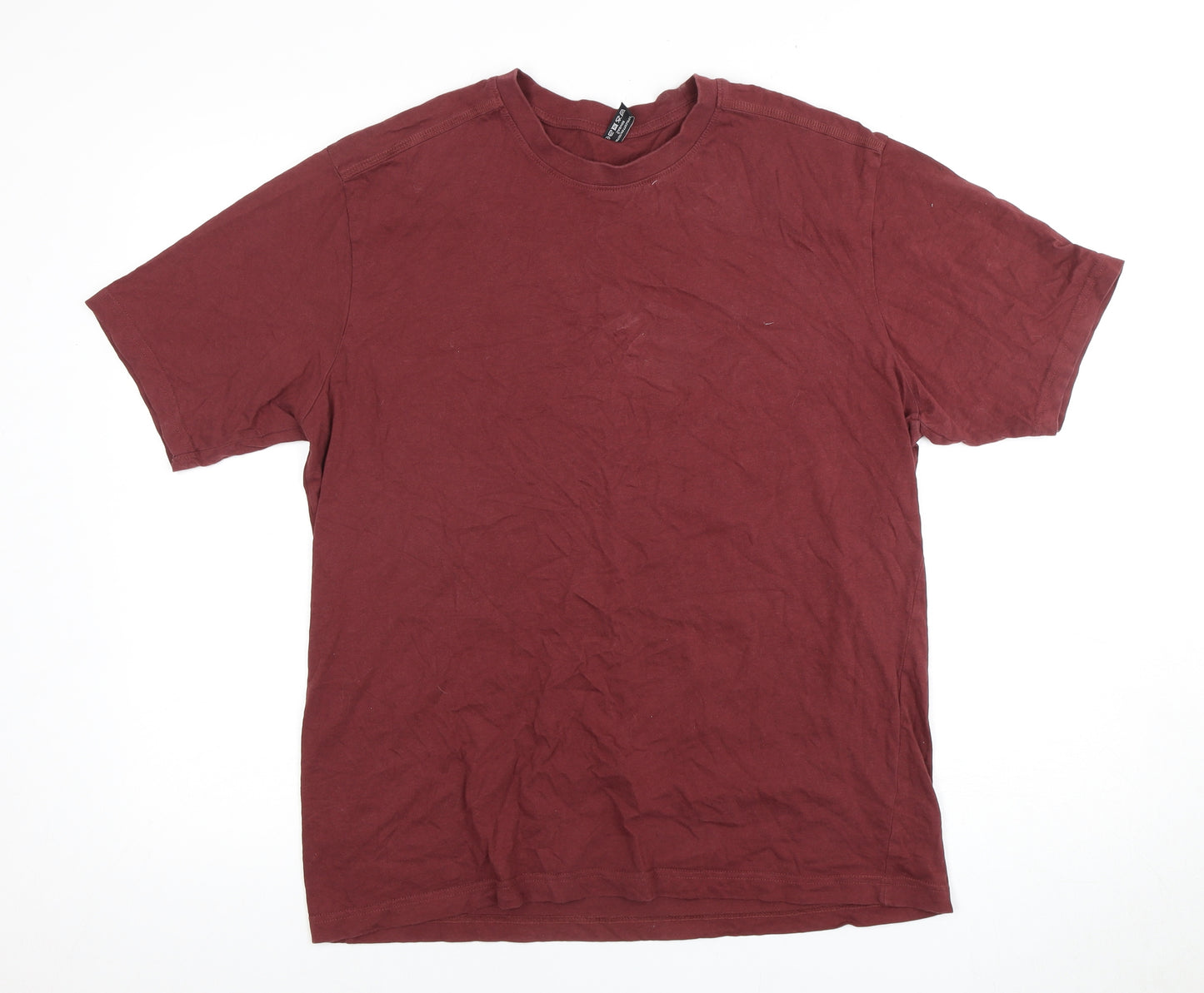 Donnay Men's XL Red Cotton T-Shirt Short Sleeve