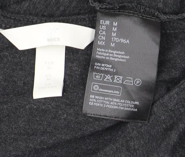 H&M Basics Women's Black Tank Dress in Size M