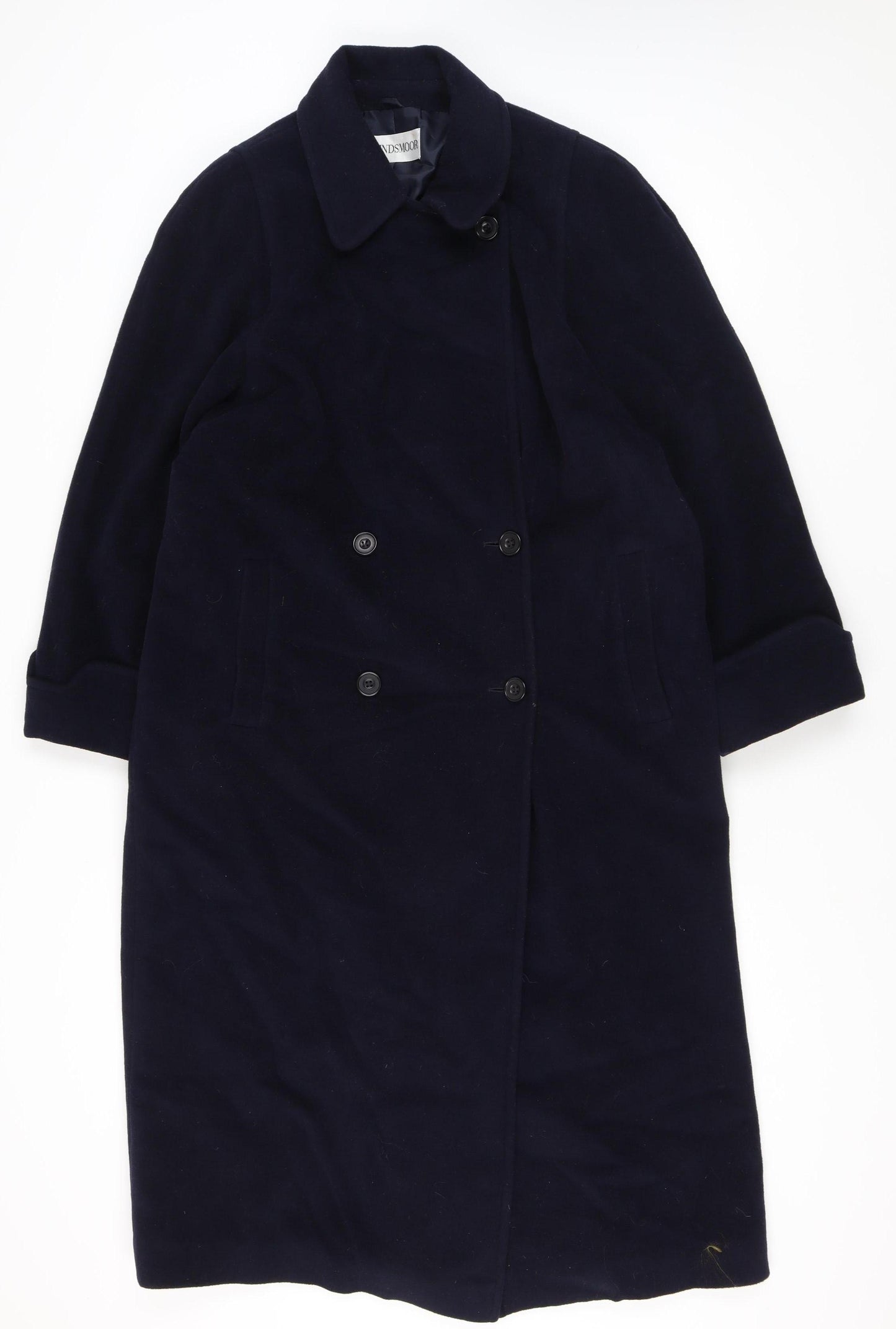 Windsmoor Women's Black Wool Overcoat