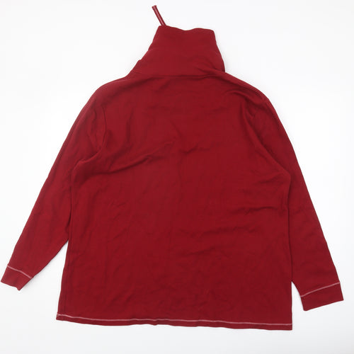 Bexleys Women's Red 2XL Sweatshirt with Rhinestones