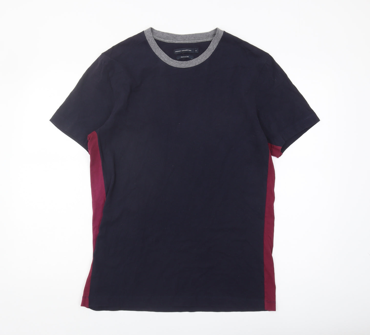 French Connection Men's Multicoloured Crew Neck T-Shirt M