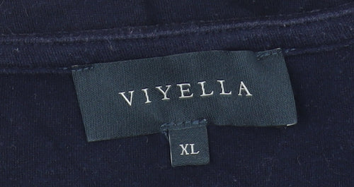 Viyella Women's Multicoloured Striped T-Shirt XL