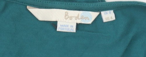 Boden Women's Green Wrap Blouse Size 8