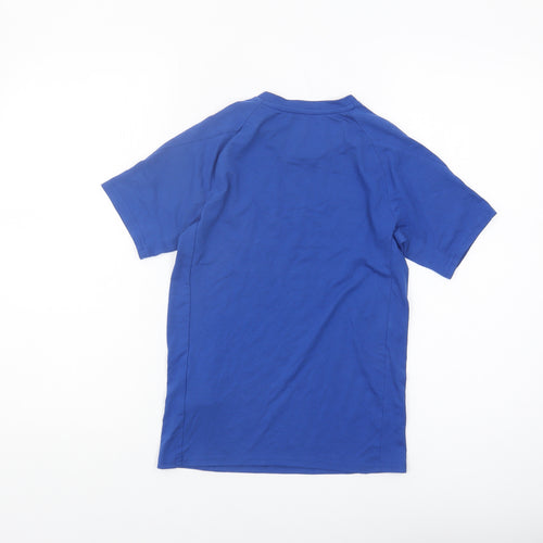 Puma Boys Blue T-Shirt, 11-12 Years, Crew Neck, Logo Accent