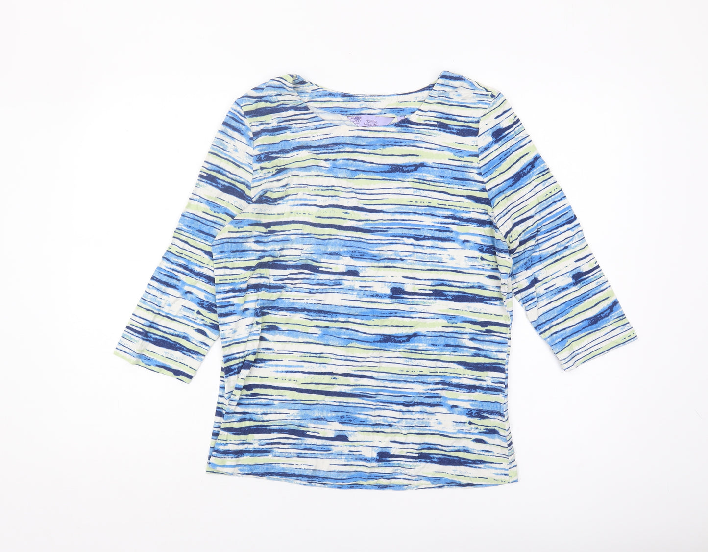 Honor Millburn Women's Blue T-Shirt Size 12