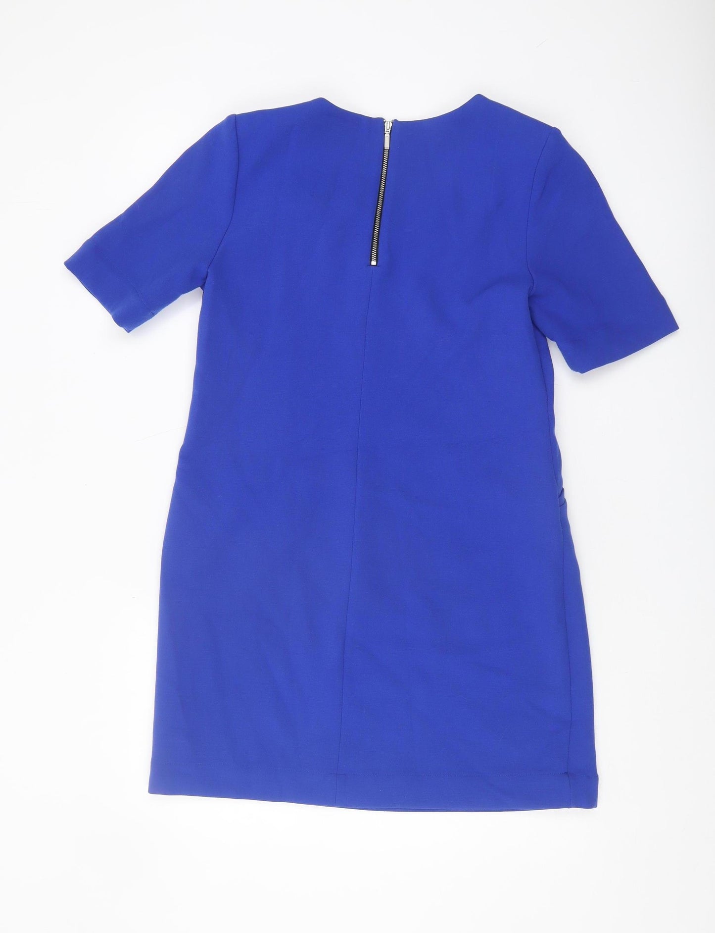 Oliver Bonas Women's Blue Sheath Dress Size 10