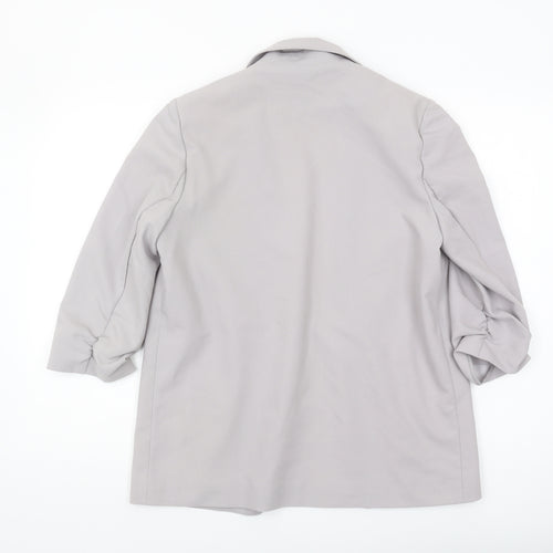 Dorothy Perkins Women's Grey Blazer Size 10