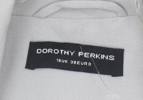 Dorothy Perkins Women's Grey Blazer Size 10